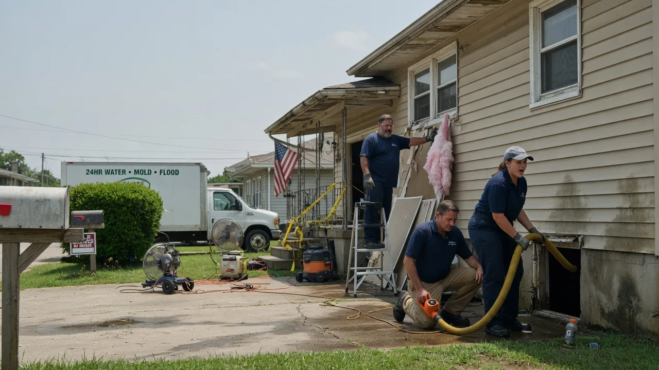Water Damage Repair in Red Hill, PA near me